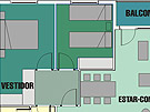 Necochea Alquiler de departamento plano del departamentos